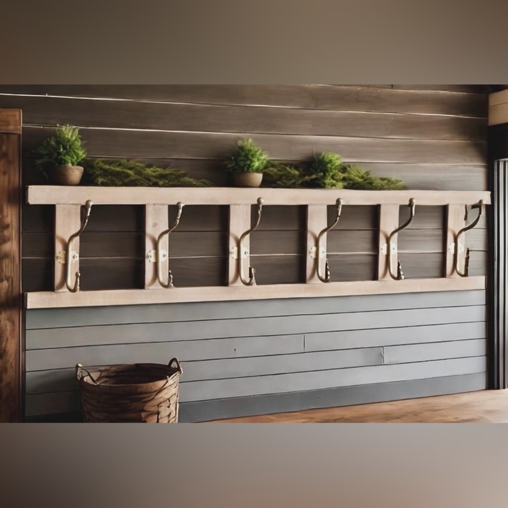 Wooden Hook Ladder